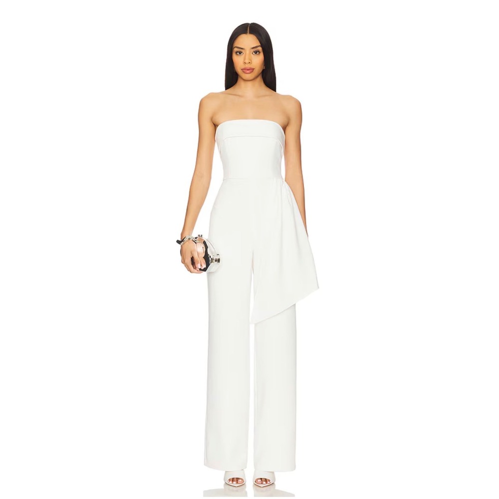 Lovers andโ Friends Daisy Jumpsuit in White Size Small NWT